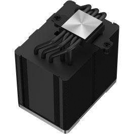 DeepCool AK500 Zero Dark Refrigerador de Aire CPU 12cm Negro - Bajo Ruido 31.5dB y Alta Potencia 240W TDP