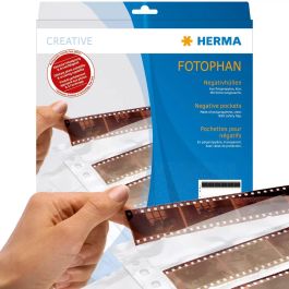 HERMA Fundas para Negativos transparentes para 4 tiras de película, 100 unidades Precio: 49.7899996. SKU: B18BX2PTJE