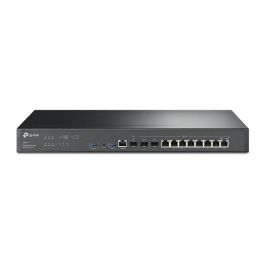 Omada 2× 10GE SFP+, 8× 1GE RJ45, 1× 1GE SFP WAN/LAN, 1× RJ45 Console, 2× USB Ports, 4MB SPI NOR + 256 MB NAND, 4 GB DDR4, 440 × 220 × 44 mm Omada 2× 10GE SFP+, 8× 1GE RJ45, 1× 1GE SFP WAN/LAN, 1× RJ45 Console, 2× USB Ports, 4MB SPI NOR + 256 MB NAND, 4 GB DDR4, 440 × 220 × 44 mm