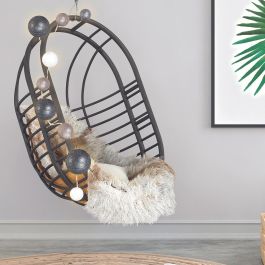 Home Deco Factory Guirnalda Luz 10 Led Gris Decorativa 192cm