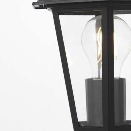 Brilliant BRI4004353349393 Carleen Borne Exterior, Negro, Casquillo E27, Máx 60W