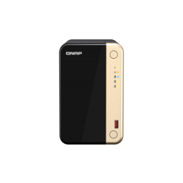 QNAP TS-264 NAS Torre Ethernet Negro, Oro N5095