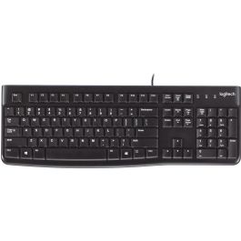 Logitech K120 Teclado USB Negro Distribución Francesa - Resistente a Salpicaduras Precio: 17.99000049. SKU: B1FJAAWTSD