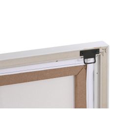 DKD Home Decor Cuadro Scandi Gris Beige Lienzo Ps 60 x 45 x 2.5 cm (4 Unidades)
