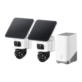 Anker eufyCam S4 2-Cam Kit Cámara de Seguridad IP Exterior Inalámbrico Resolución 4K Con Sensor de Movimiento Kit con 2 Cámaras Negro Blanco Precio: 894.94999979. SKU: B1ESQFZQLM