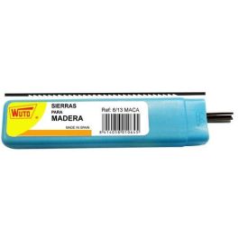 Wuto Sierra de marquetería para madera 6/13cm 20tpi, caja 144 unid. Precio: 17.5000001. SKU: S7903500