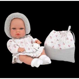Muñeca elegance 30 cm natal gris c/bolsa multiusos (cuerpo vinyl, sexo niña) Muñeca elegance 30 cm natal gris c/bolsa multiusos (cuerpo vinyl, sexo niña)