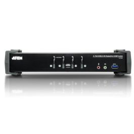 Aten CS1924-AT-G Interruptor KVM USB DisplayPort 4K UHD Negro