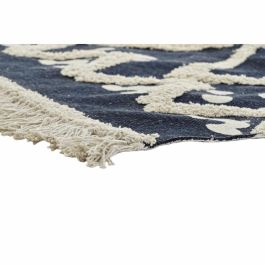DKD Home Decor Alfombra Urban de Polyester Azul Marino Beige, 1000 gsm, 230x160 cm DKD Home Decor Alfombra Urban de Polyester Azul Marino Beige, 1000 gsm, 230x160 cm