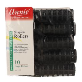 Annie Rulos Negro (10 unidades/grande) 1013 Precio: 2.50000036. SKU: S4243592