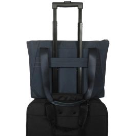 Targus TBA00102GL Bolso Tote Ávila para Portátil hasta 16 pulgadas Mujer EcoSmart Reciclado Resistente al Agua Azul
