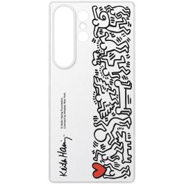 Samsung EF-MS938 Flipsuit Case para Galaxy S25 Ultra, funda protectora de fácil aplicación, multicolor y blanco