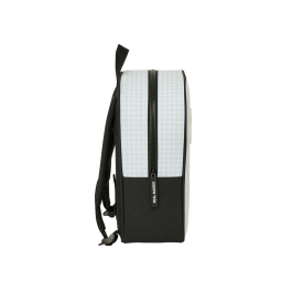 Mochila Infantil Real Madrid C.F. 24/25 Blanco Gris 22 x 27 x 10 cm