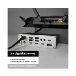 CalDigit TS4 Thunderbolt 4 Dock 18 Puertos USB-C USB-A SD 4 98W PD 8K/Dual 6K/4K Display 2.5GbE LAN
