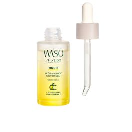 Shiseido YUZU-C glow-on shot serum 28 ml, Sérum Facial Hidratante con Yuzu y Vitamina C, Piel Radiante e Hidratada