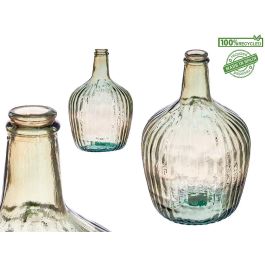 Botella Decorativa Vidrio Rayada 4L Champan Giftdecor 17X29CM (4 Unidades) Precio: 35.50000003. SKU: B1F3TVPYT8