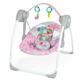 Bright Starts Columpio Portátil Compacto Automático con Música Pink Paradise Unisex con Juguetes para Recién Nacidos+ Precio: 64.49999985. SKU: B15Z38ZPGZ