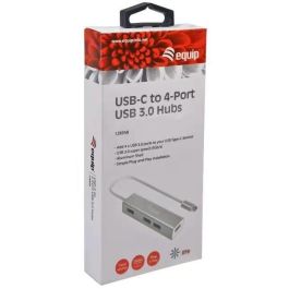 EQUIP Hub USB-C a 4 Puertos USB 3.0, 5Gbps