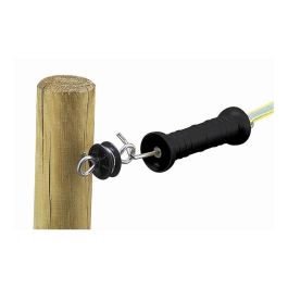 Pastormatic Aislador DFV-27 Pack 10 Unidades para Puertas y Cercas con Postes de Madera