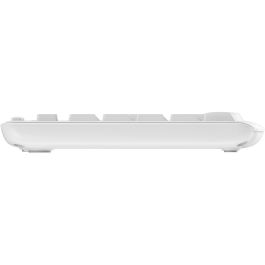 Logitech MK295 SILENT Teclado y Ratón Inalámbricos, Combo Silencioso QWERTZ, Layout Húngaro, Blanco, Uso Oficina
