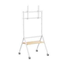 Ewent EW1582 Soporte de Suelo para TV Heavy Duty, hasta 86" (2.18 m), Blanco y Madera, 80 kg Precio: 90.79000018. SKU: B1DHKFL2WP