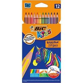 Bic Lápices de Colores Kids Evolution Stripes C-Surtidos Estuche 12 Ud Precio: 2.50000036. SKU: B1JG2GXK6Y