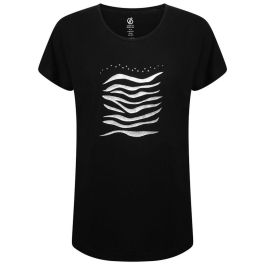 Camiseta de Manga Corta Mujer Dare 2b Emanation Negro