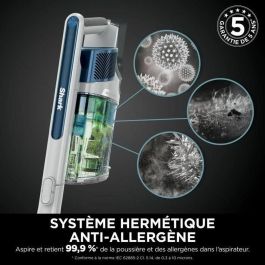 Shark Aspiradora de escoba inalámbrica IZ380EU, Ligera y flexible, Tecnología FloorDetect, Antienredos