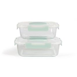 Livoo MEN404V Juego de 2 Recipientes para Vacío de Vidrio Borosilicato, Tapa de Plástico, 1.04L y 1.5L, Encajables Precio: 24.69000039. SKU: B1EAYCVY9M