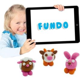 Plastilina FunDo - Animales de granja (3x90gr-1x40gr) - SES CREATIVE - Interactivo para niños pequeños. Plastilina FunDo - Animales de granja (3x90gr-1x40gr) - SES CREATIVE - Interactivo para niños pequeños.