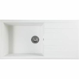 Stradour UNI - 17 Fregadero Incorporado CUBE SMC Blanco 1 Recipiente 100x50 cm Drenaje Manual con Sifón y Cesta Precio: 122.88999943. SKU: B1JNJ5NW4X