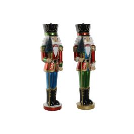 DKD Home Decor Figura de Navidad Cascanueces Tradicional LED Resina Multicolor 70 cm Alto con 3 Baterías LR44 (2 Unidades) Precio: 137.50000044. SKU: B18KXNDX7W