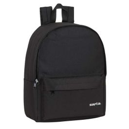 Cartera Escolar Safta Day Pack Ordenador 14,1-' Basic Negro 310x160x400 mm Cartera Escolar Safta Day Pack Ordenador 14,1-' Basic Negro 310x160x400 mm