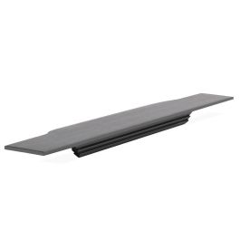 Tirador Embutir Vector Gris Cepillado Largo Long. 897Mm. Viefe Tirador Embutir Vector Gris Cepillado Largo Long. 897Mm. Viefe