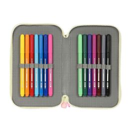Estuche Escolar con Accesorios Glow Lab Magic flow Beige 12.5 x 19.5 x 4 cm (28 piezas) Estuche Escolar con Accesorios Glow Lab Magic flow Beige 12.5 x 19.5 x 4 cm (28 piezas)