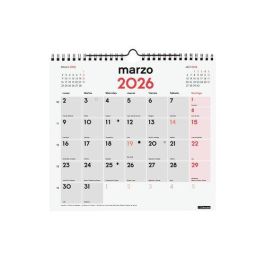 Finocam Calendario de Pared para Escribir M-265x245 mm Mv Neutro 2026 - Ideal para Planificar y Organizar Anual Precio: 3.88999996. SKU: B15K5YJFF9