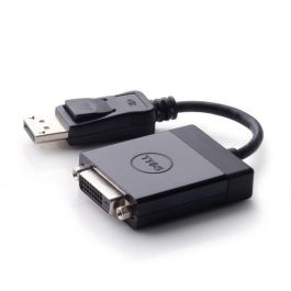 Dell Adaptador DisplayPort a DVI (Single-Link) con Resolución Máxima 1920x1200, Compatible DisplayPort 1.1a para Monitores y Proyectores