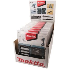 Makita Set de Puntas y Brocas 38 Piezas