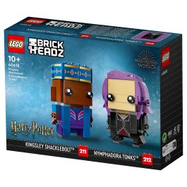 LEGO Harry Potter 40618 BrickHeadz Kingsley Shacklebolt & Nymphadora Tonks 250 Piezas