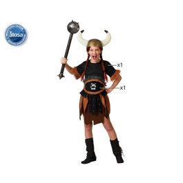 Disfraz Vikinga Guerrera Niña Infantil 3-4 Años