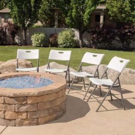 Silla plegable pack de 4 lifetime 50x58x83 cm Silla plegable pack de 4 lifetime 50x58x83 cm