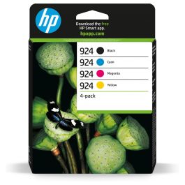 HP 924 CMYK Pack 4 Cartuchos de Tinta Original Estándar Negro, Cian, Magenta, Amarillo Precio: 112.78999996. SKU: B1F7HWBH9W