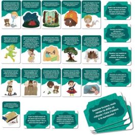 Lisciani Giochi LIS8008324110087 Juego de Cartas Educativo para Niños Valientes - Habilidades para la Vida con Tarjetas Ilustradas