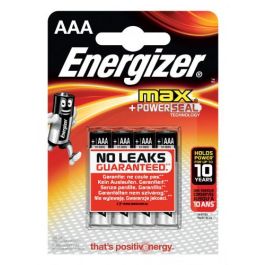 Energizer E301532000 Blister 4 Pilas MAX Tipo LR03 (AAA) Alcalino Precio: 10.69000031. SKU: B1K9QCC3JQ
