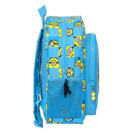 Mochila Escolar Minions Minionstatic Azul 32 x 38 x 12 cm Precio: 30.68999956. SKU: S4306298