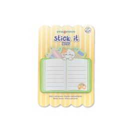 Imaginovo Bloc Notas Adhesivas Meow Fantasía 20 Hojas 70x70 mm