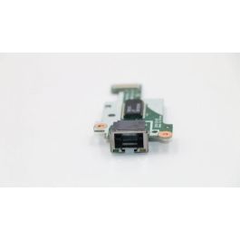 Lenovo RJ45 board for Ethernet connectivity, designed for Lenovo ThinkPad T15 and T590 models, genuine replacement part. Lenovo RJ45 board for Ethernet connectivity, designed for Lenovo ThinkPad T15 and T590 models, genuine replacement part.