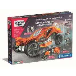 Clementoni Taller de Mecánica Vehículos y Máquinas para Construir con 250 Componentes, Motor Eléctrico y Más de 50 Creaciones, 8+ Años Precio: 39.49999988. SKU: B188PC67HQ