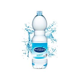 Agua Mineral Natural Fuente Primavera Botella De 1,5 L