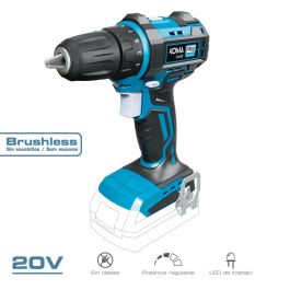 Taladro atornillador 20v brushless (sin batería ni cargador) portabrocas ø10mm 18,5x19,6cm pro series battery koma tools Precio: 67.58999984. SKU: S7903569